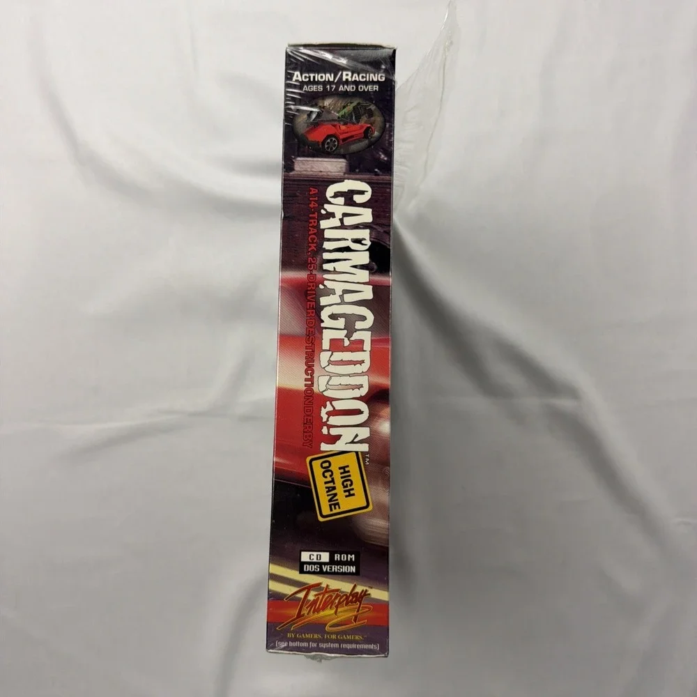 Carmageddon: High Octane for Big Box PC, Vintage 1998 RARE
